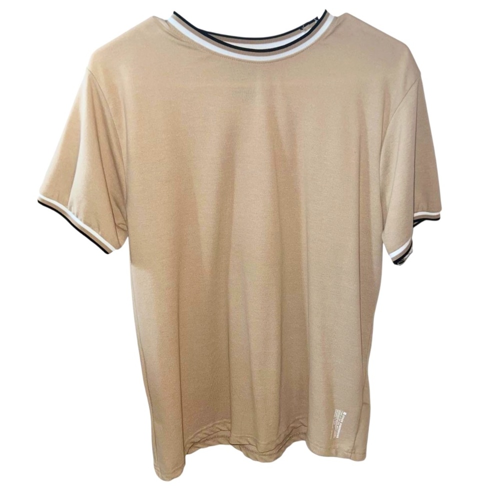 Denim & Flower Mens Beige T-shirt